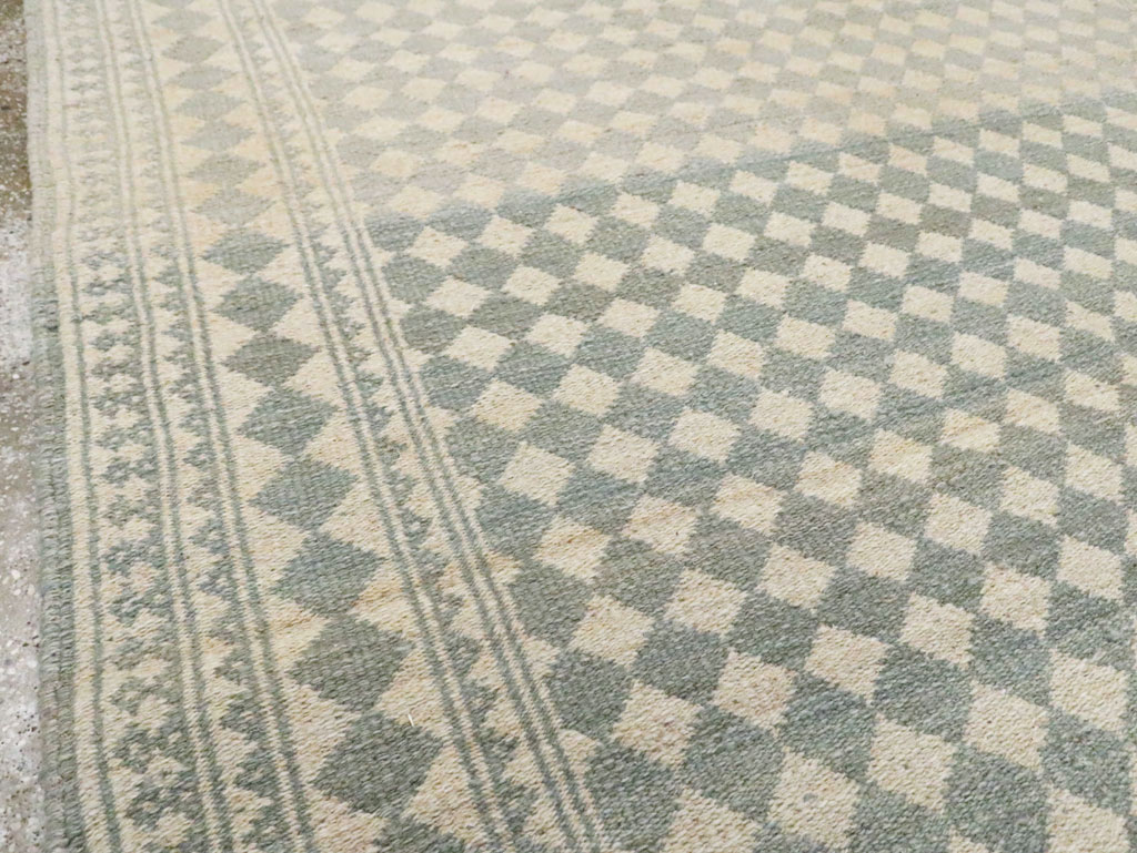 Mid-Century Vintage Persian Flatweave, No.29288 - Gss