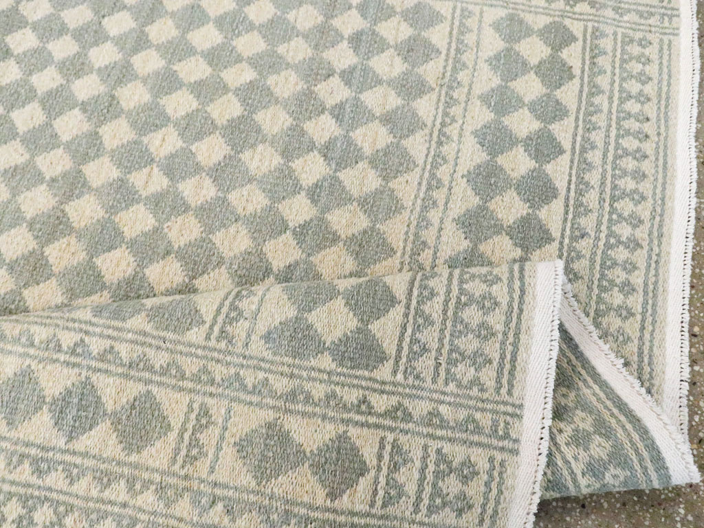 Mid-Century Vintage Persian Flatweave, No.29288 - Gss