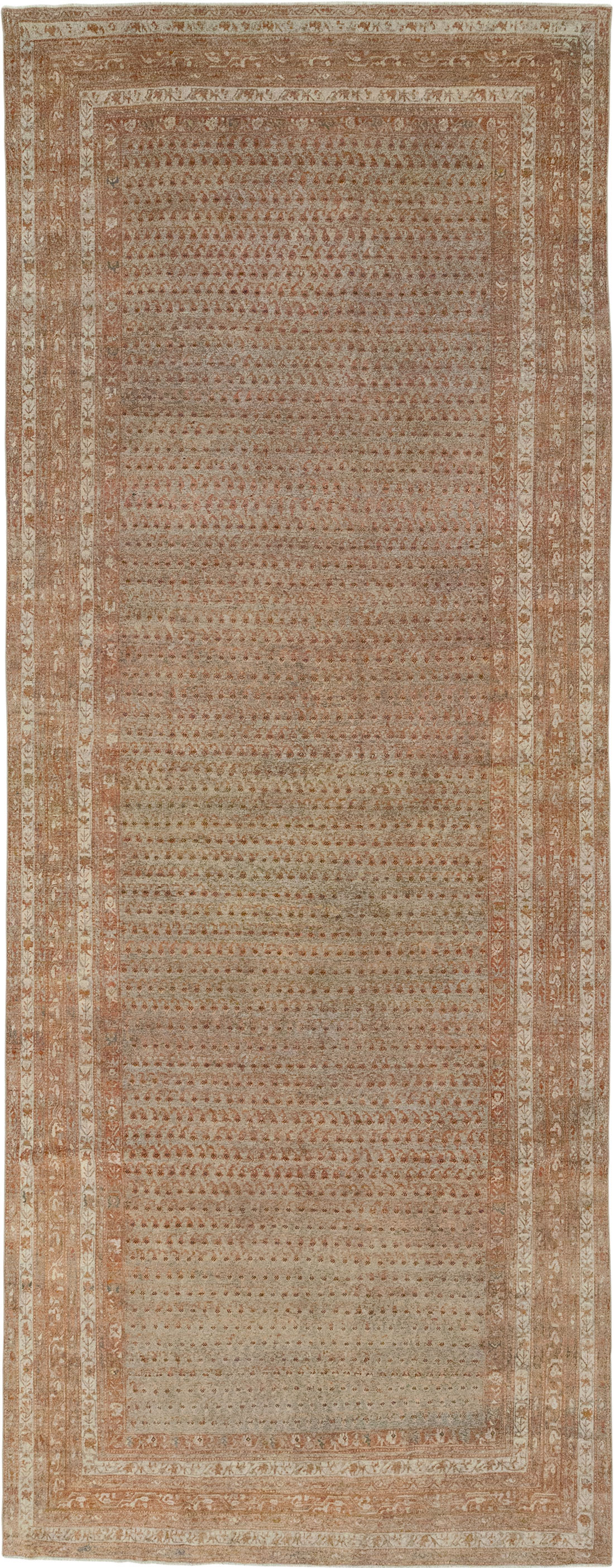 Antique Persian Malayer Long and Narrow Gallery Carpet, No.29334 - Gss