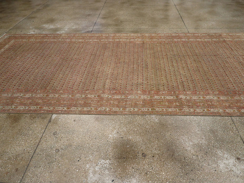 Antique Persian Malayer Long and Narrow Gallery Carpet, No.29334 - Gss