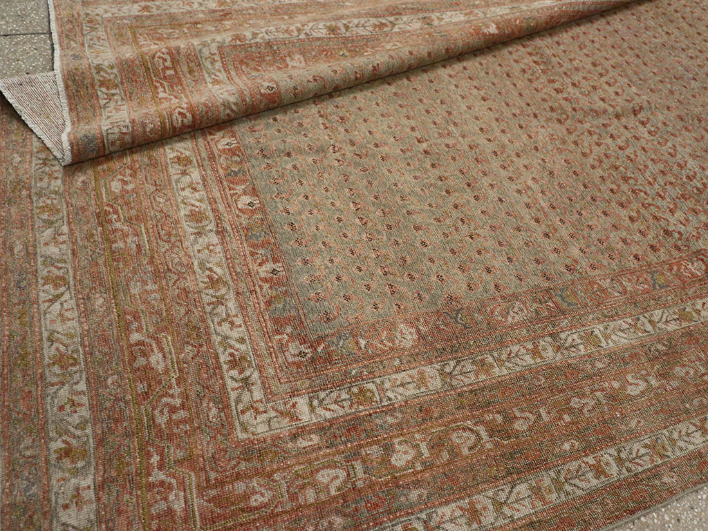 Antique Persian Malayer Long and Narrow Gallery Carpet, No.29334 - Gss