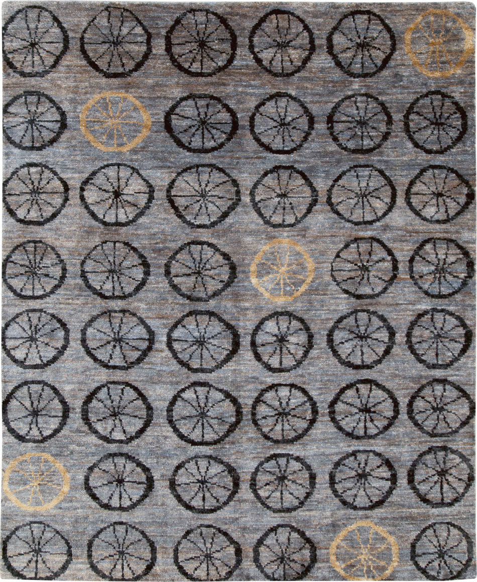 Contemporary Turkish Anatolian Room Size Carpet, No.29337 - Gss