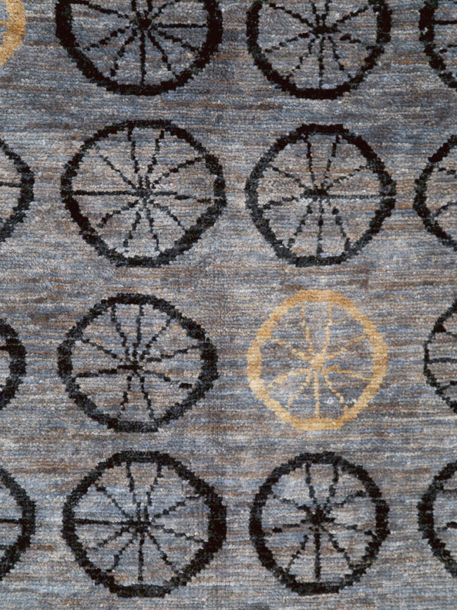 Contemporary Turkish Anatolian Room Size Carpet, No.29337 - Gss