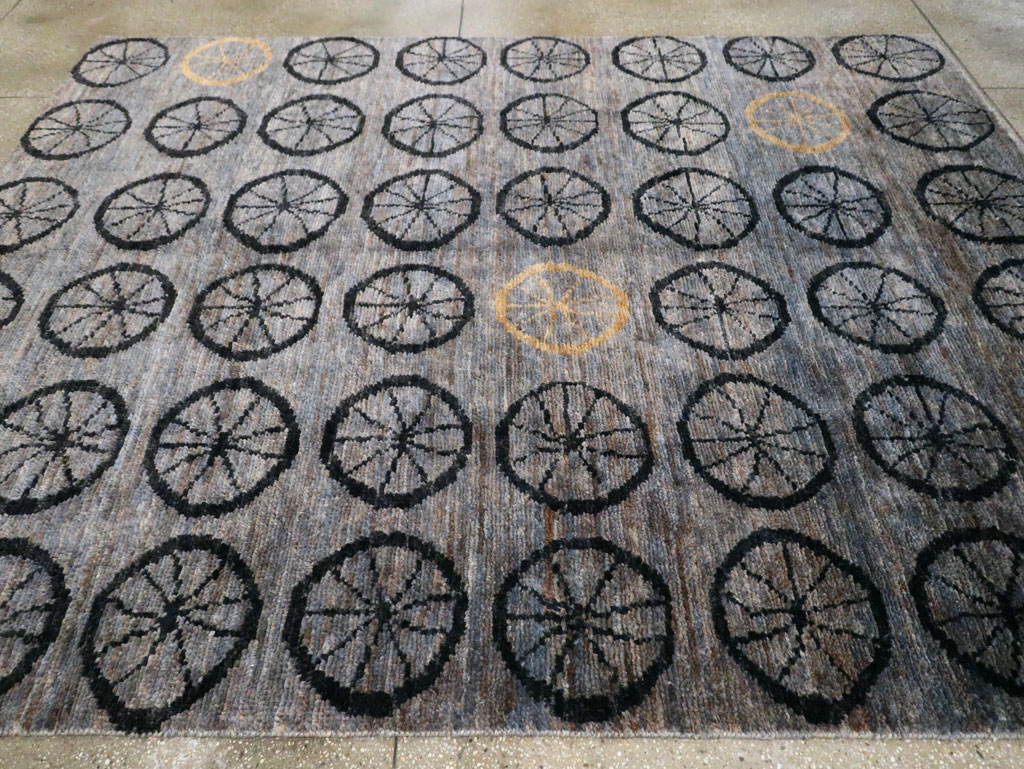 Contemporary Turkish Anatolian Room Size Carpet, No.29337 - Gss