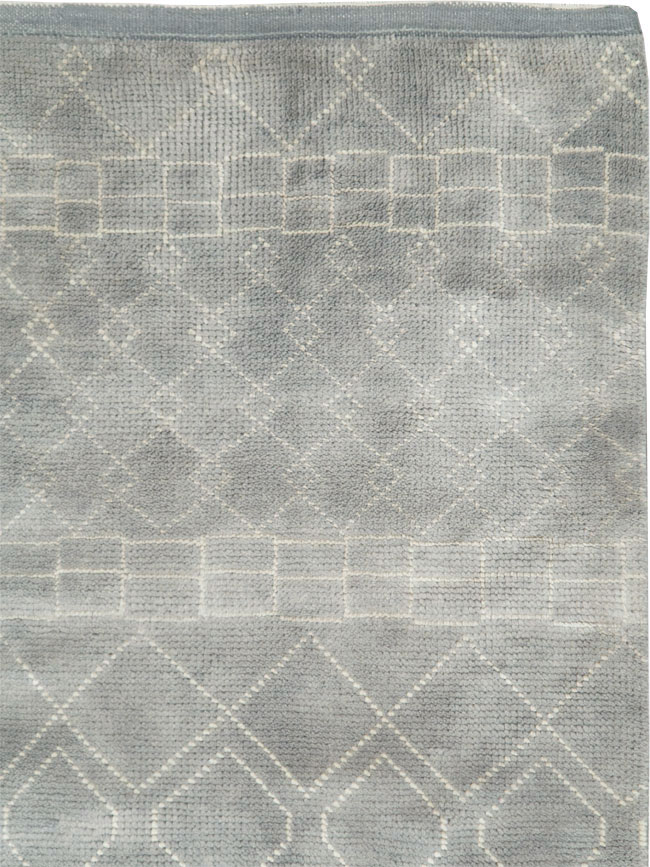 Contemporary Moroccan Room Size Carpet, No.29338 - Gss