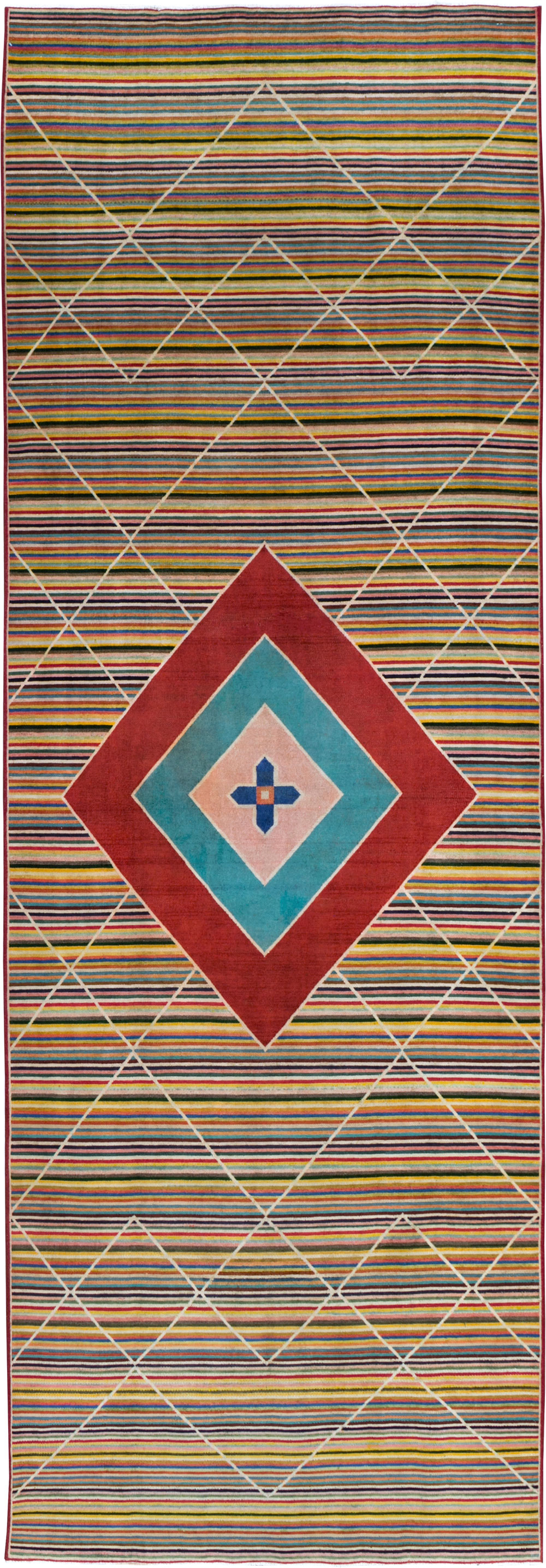 Vintage Persian Mahal Gallery Rug, No.29363 - Gss