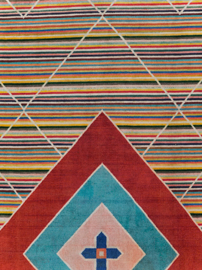 Vintage Persian Mahal Gallery Rug, No.29363 - Gss