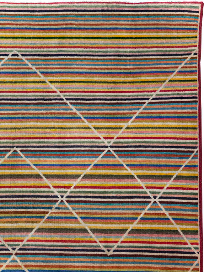 Vintage Persian Mahal Gallery Rug, No.29363 - Gss