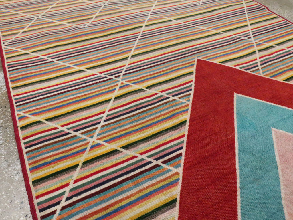 Vintage Persian Mahal Gallery Rug, No.29363 - Gss