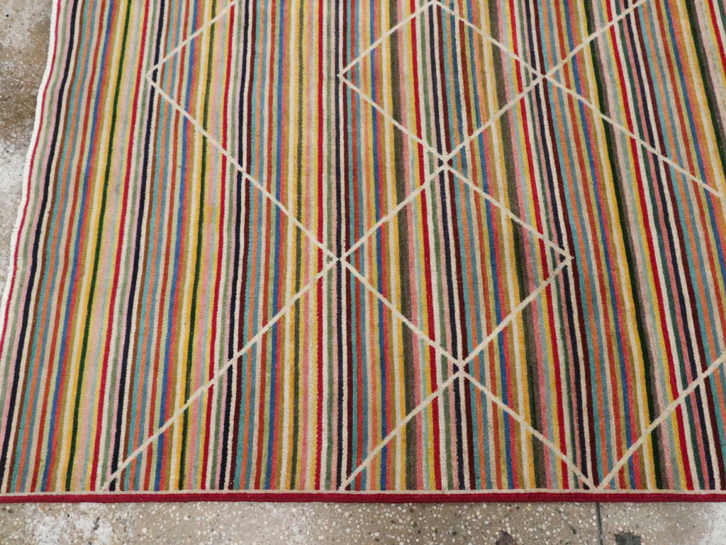 Vintage Persian Mahal Gallery Rug, No.29363 - Gss