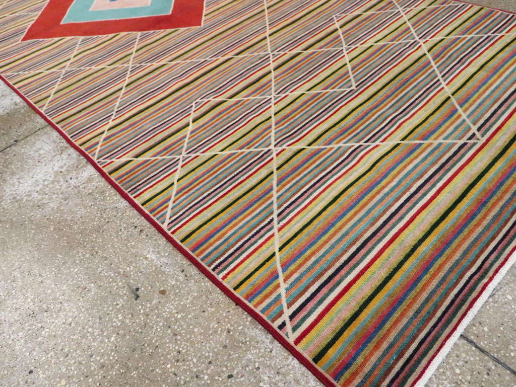 Vintage Persian Mahal Gallery Rug, No.29363 - Gss