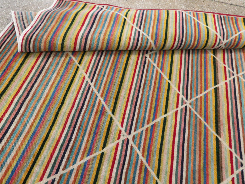 Vintage Persian Mahal Gallery Rug, No.29363 - Gss