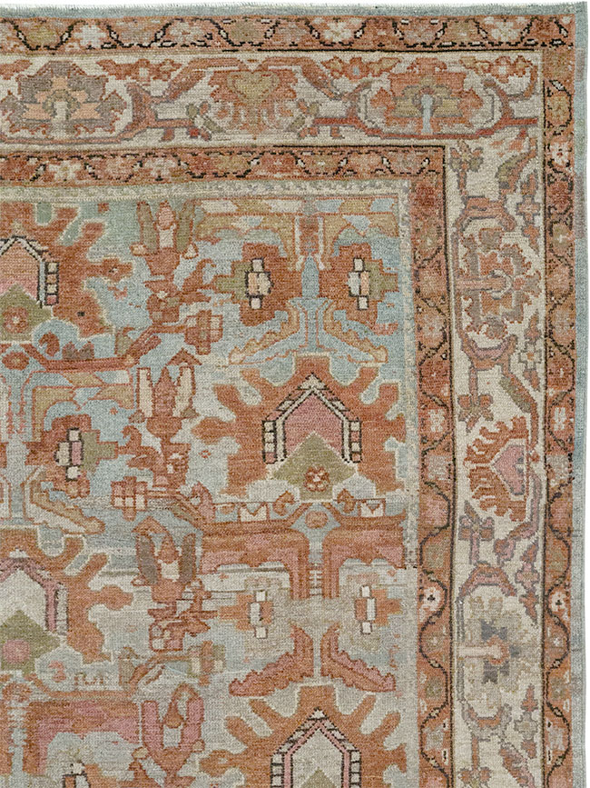 Vintage Persian Malayer Gallery Carpet, No.29370 - Gss