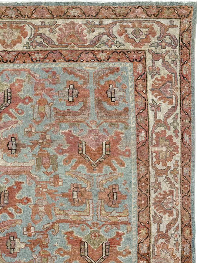 Vintage Persian Malayer Gallery Carpet, No.29370 - Gss