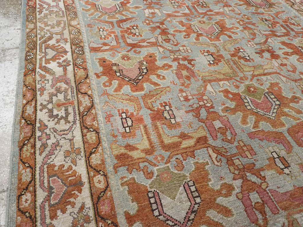 Vintage Persian Malayer Gallery Carpet, No.29370 - Gss