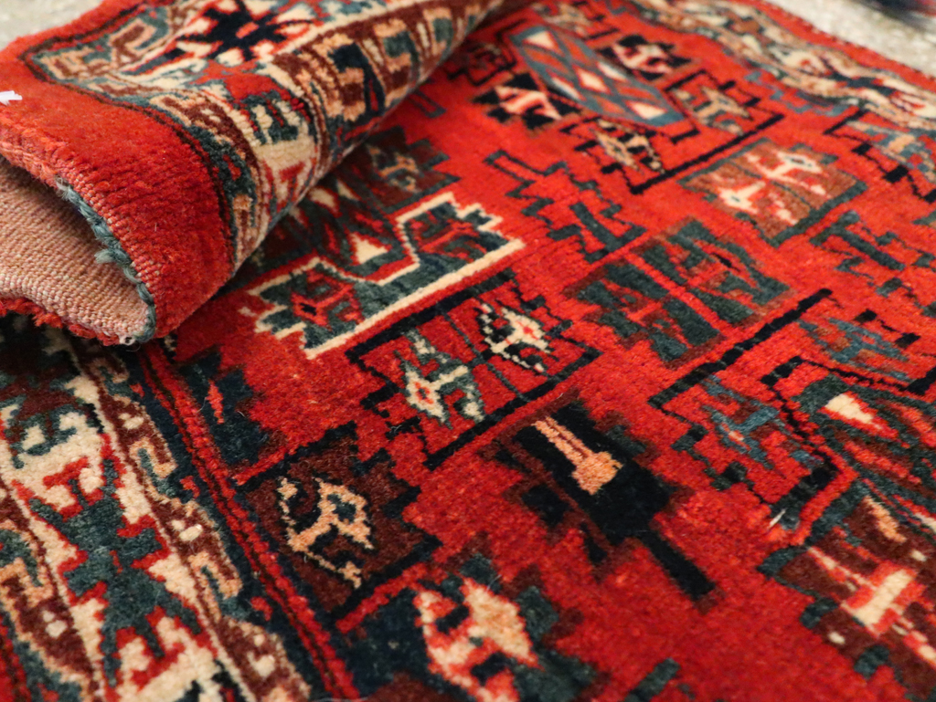 Vintage Central Asia Turkoman Bag Face, No.29382 - Gss