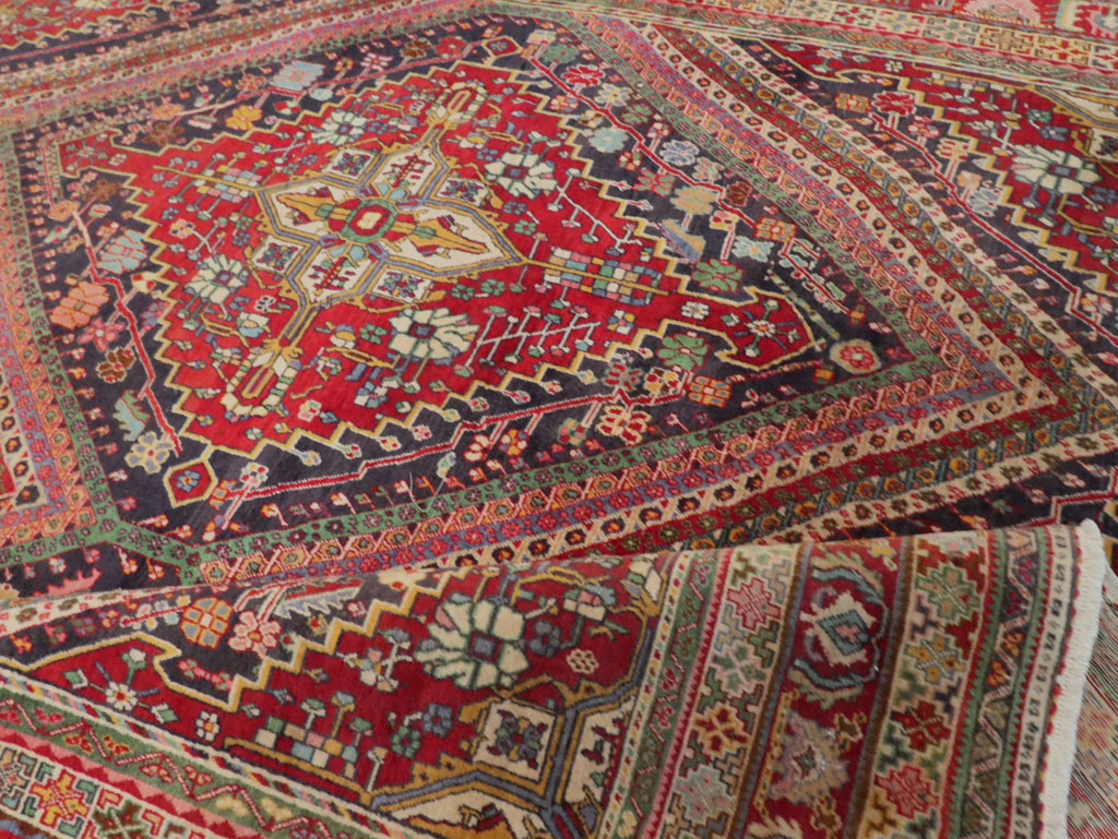 Large Antique Persian Afshar Carpet, No.29390 - Gss