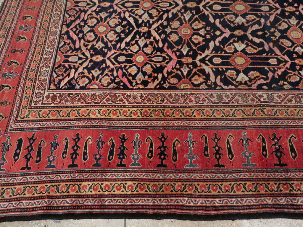 Antique Persian Bakhtiari Carpet, No.29400 - Gss