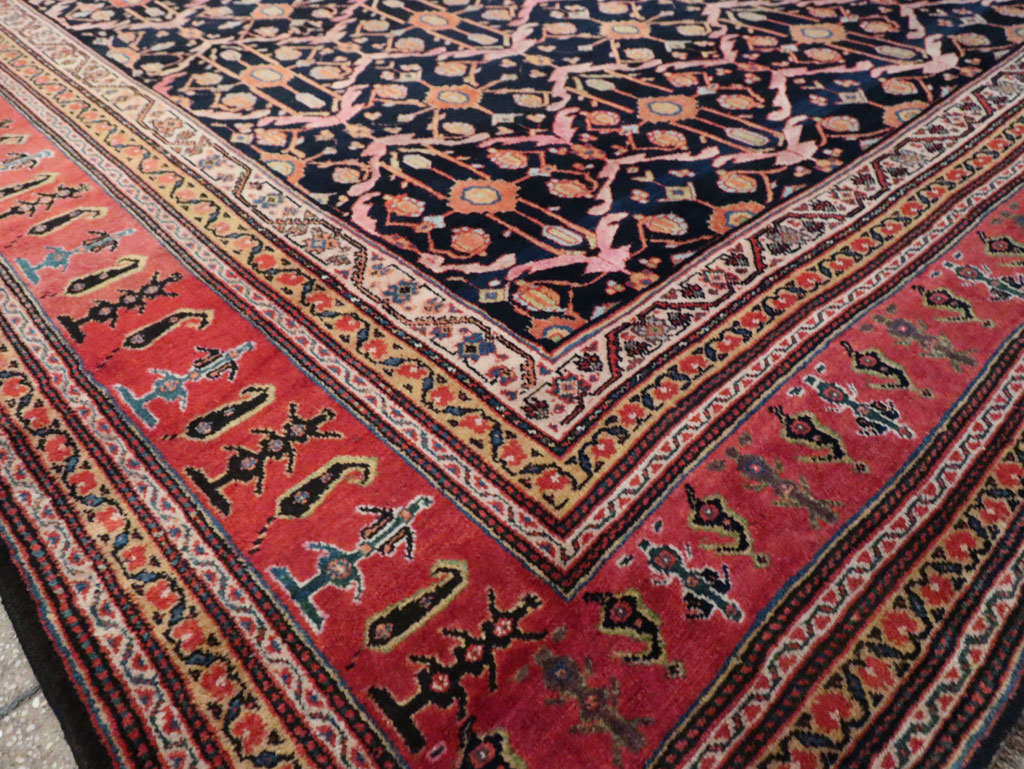 Antique Persian Bakhtiari Carpet, No.29400 - Gss