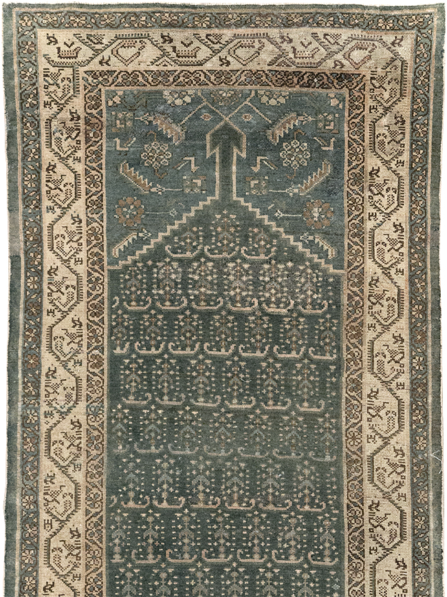 Vintage Persian Malayer Runner, No.29403 - Gss