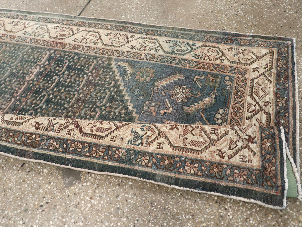 Vintage Persian Malayer Runner, No.29403 - Gss