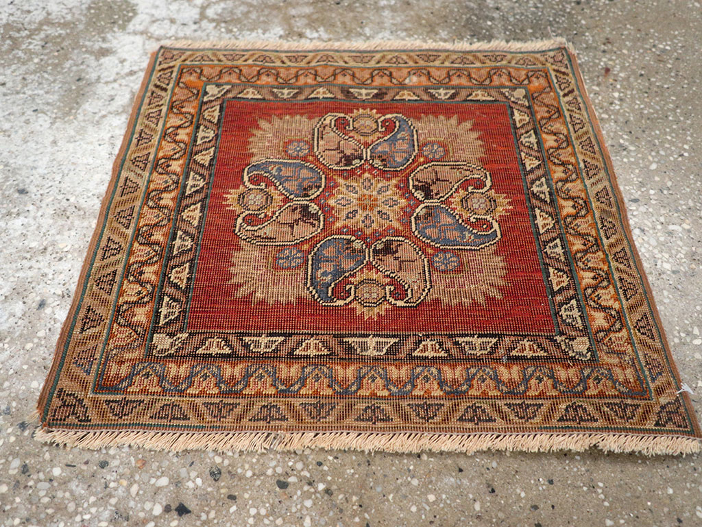 Antique Turkish Kayseri Rug, No.29413 - Gss
