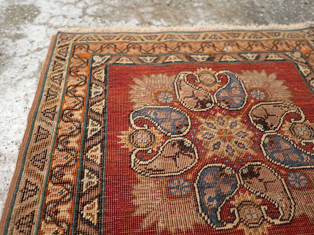 Antique Turkish Kayseri Rug, No.29413 - Gss