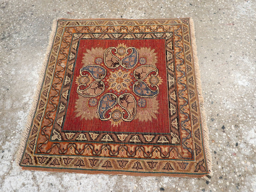 Antique Turkish Kayseri Rug, No.29413 - Gss