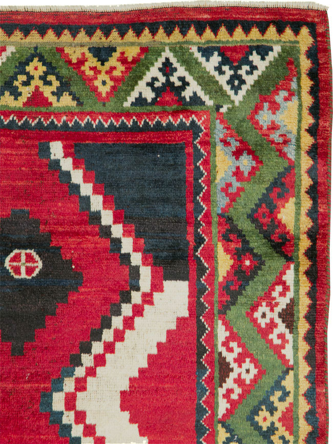 Vintage Persian Gabbeh Rug, No.29417 - Gss