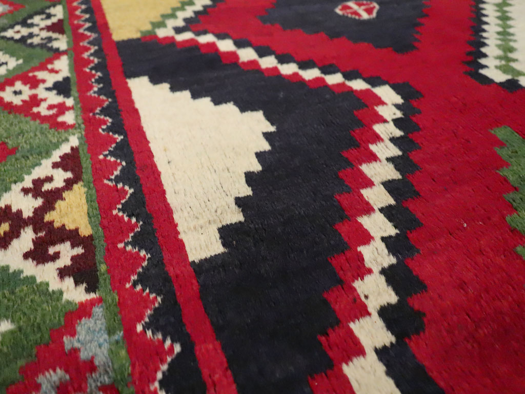 Vintage Persian Gabbeh Rug, No.29417 - Gss
