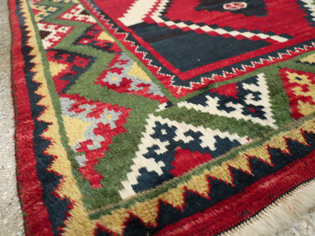 Vintage Persian Gabbeh Rug, No.29417 - Gss