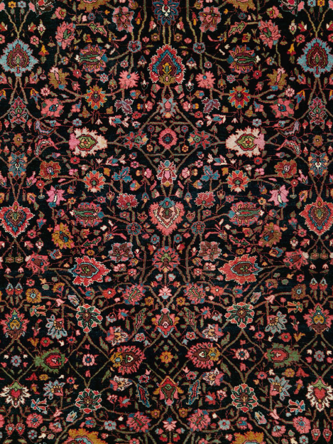 Antique Persian Bidjar Room Size Carpet, No.29425 - Gss