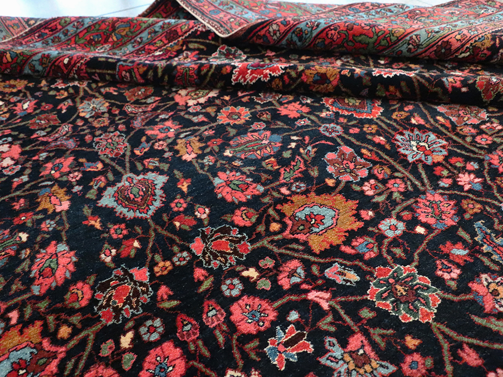 Antique Persian Bidjar Room Size Carpet, No.29425 - Gss