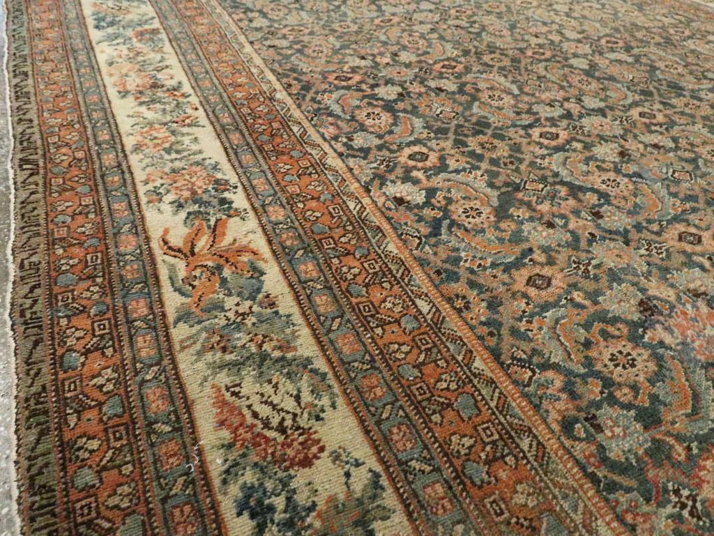Antique Persian Bidjar Room Size Carpet, No.29427 - Gss
