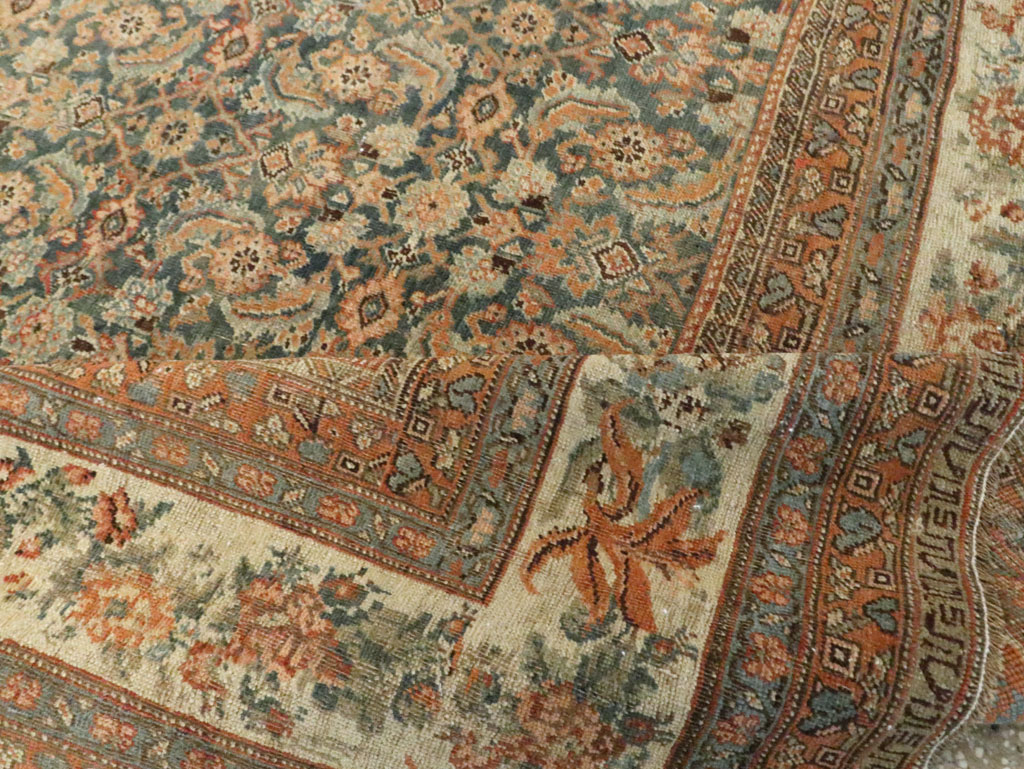 Antique Persian Bidjar Room Size Carpet, No.29427 - Gss