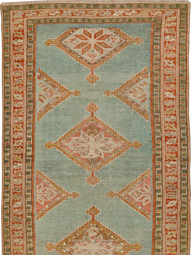Antique Persian Kurdish Runner, No.29433 - Gss