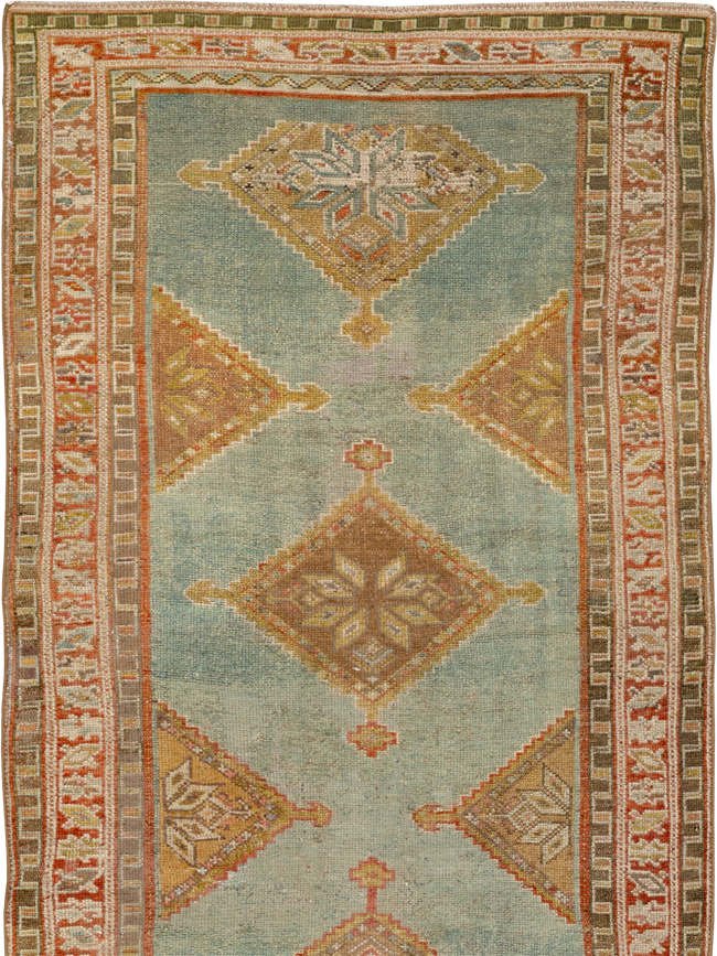 Antique Persian Kurdish Runner, No.29433 - Gss