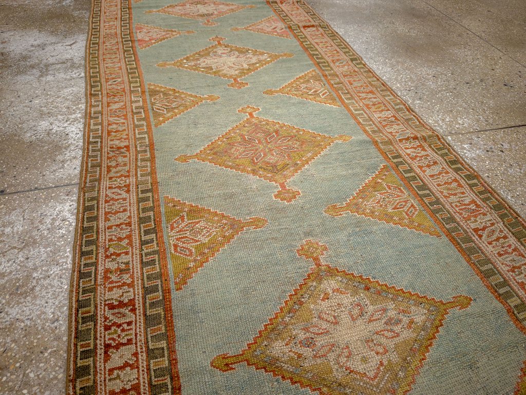 Antique Persian Kurdish Runner, No.29433 - Gss