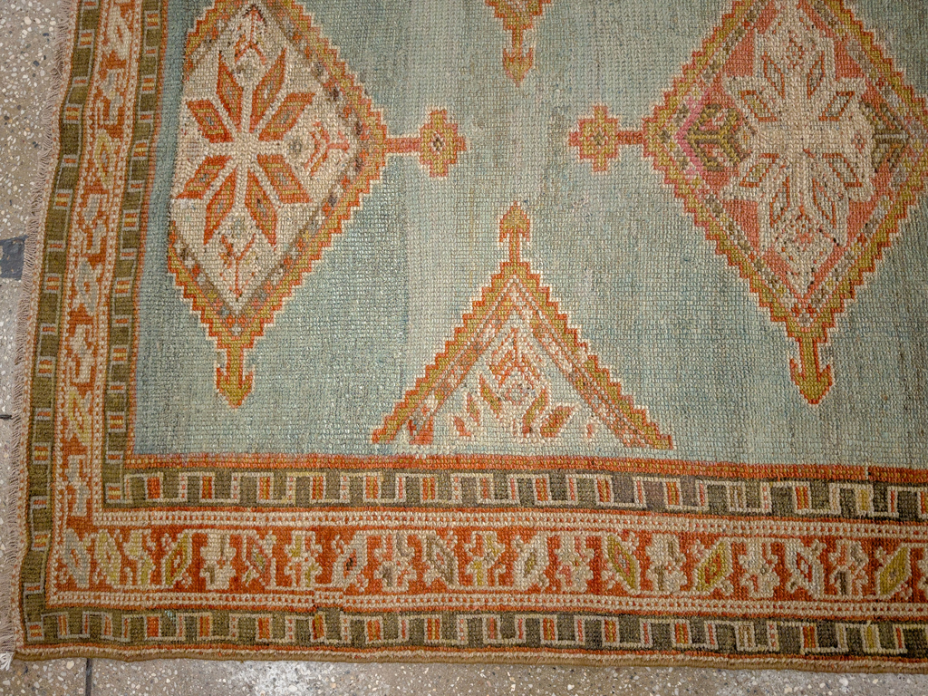 Antique Persian Kurdish Runner, No.29433 - Gss