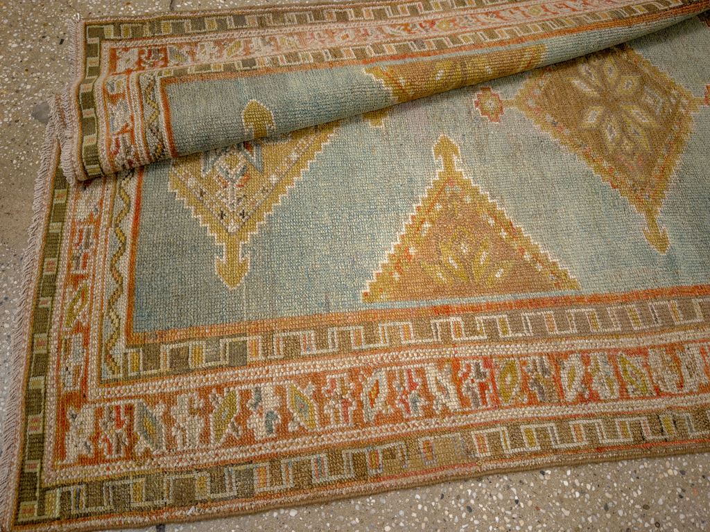 Antique Persian Kurdish Runner, No.29433 - Gss