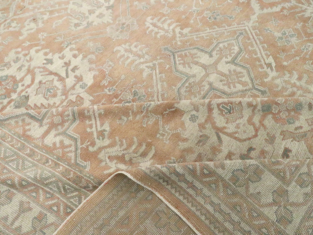 Antique Oushak Carpet, No.29438 - Gss