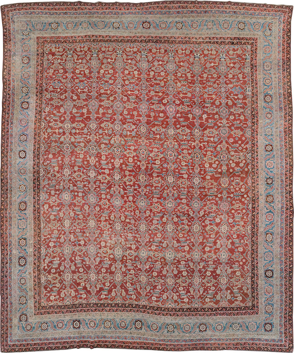 Antique Persian Bakshaish Large Carpet, No.29445 - Gss