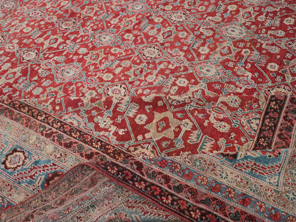 Antique Persian Bakshaish Large Carpet, No.29445 - Gss