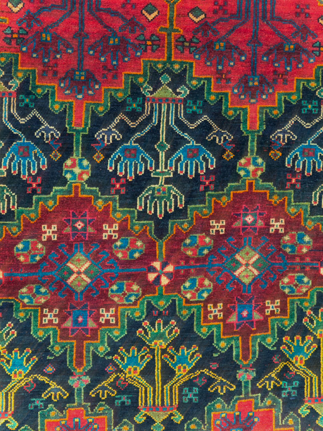 Vintage Persian Ardabil Small Room Size Carpet, No.29446 - Gss