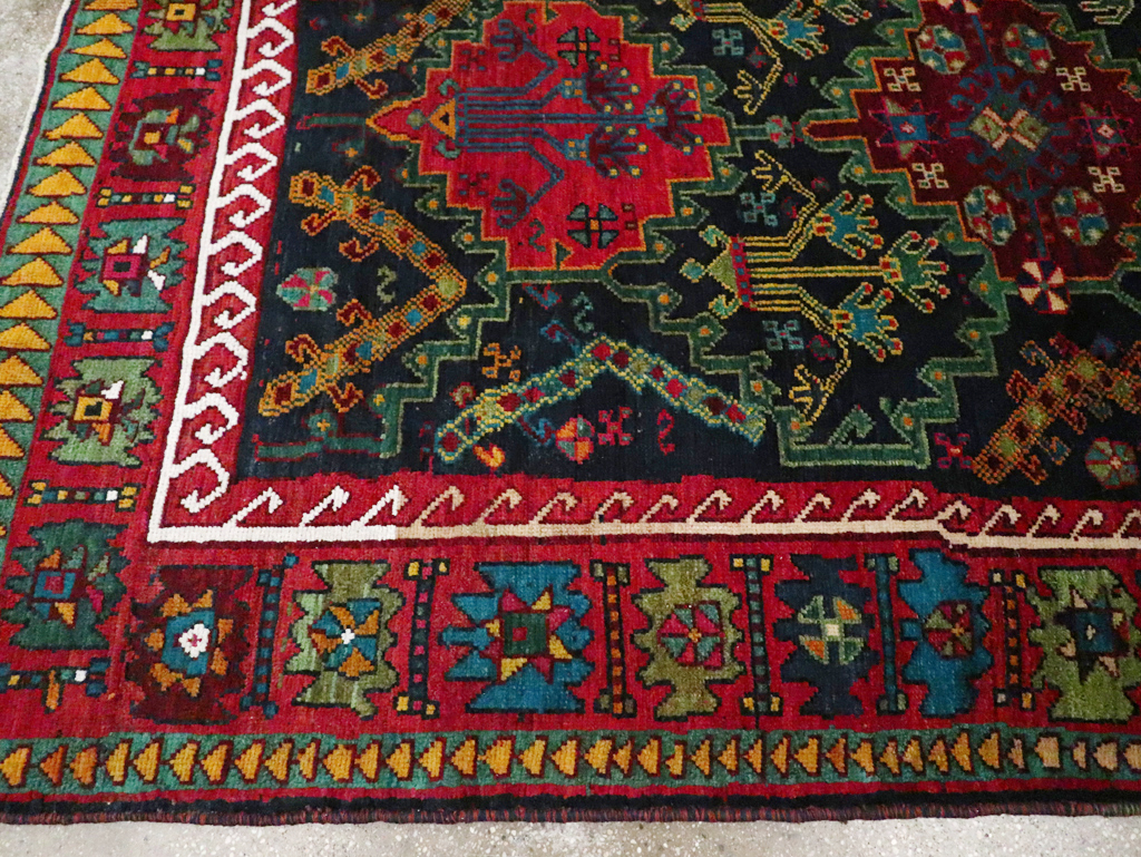 Vintage Persian Ardabil Small Room Size Carpet, No.29446 - Gss