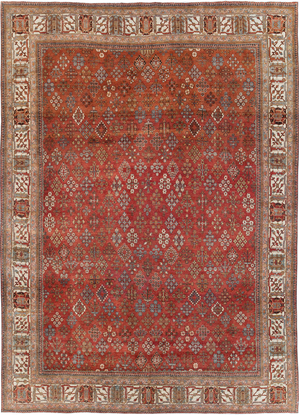 Vintage Persian Josehgan Carpet, No.29450 - Gss