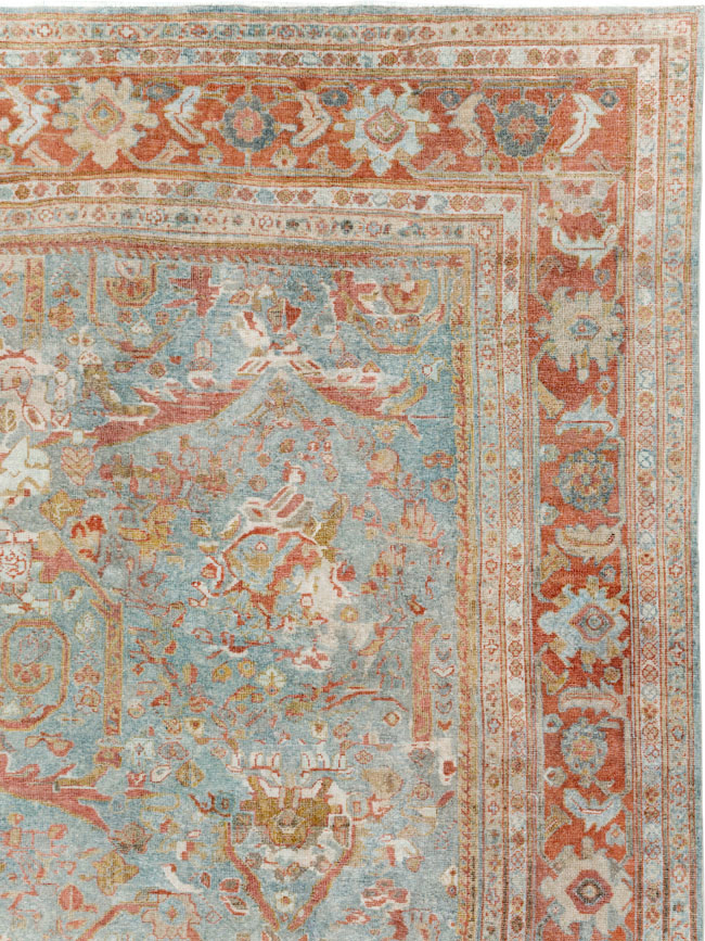 Anitque Persian Mahal Carpet, No.29460 - Gss