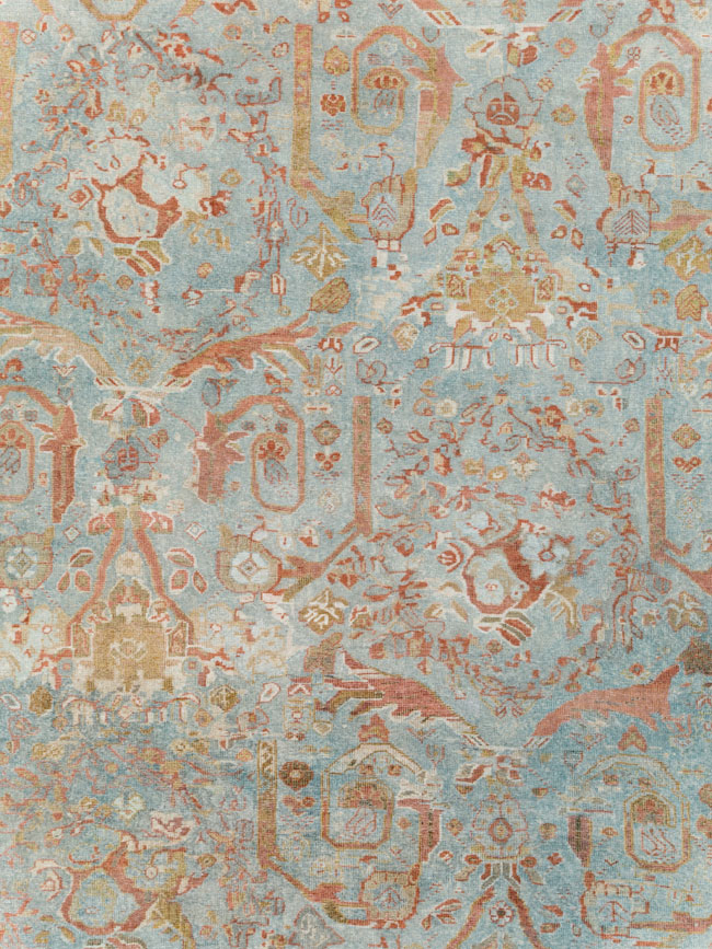 Anitque Persian Mahal Carpet, No.29460 - Gss