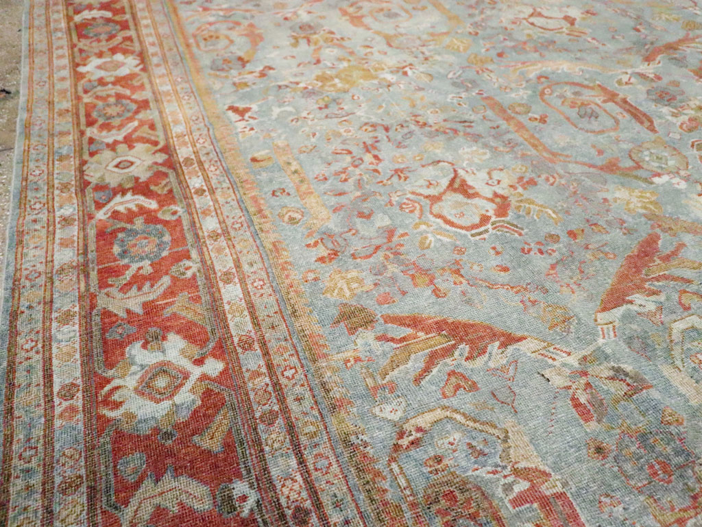 Anitque Persian Mahal Carpet, No.29460 - Gss