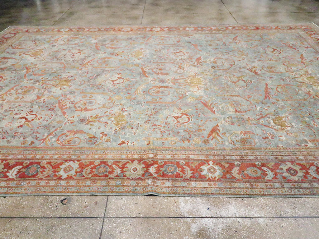 Anitque Persian Mahal Carpet, No.29460 - Gss